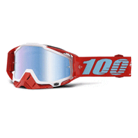 100 % Racecraft brille Kepler red - mirror blue lens